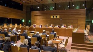 توضيحية: جلسة في محكمة العدل الأوروبية.  (Court of Justice of the European Union)