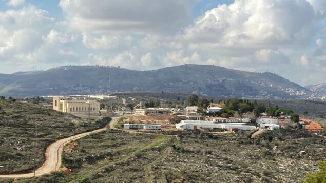 مستوطنة إيتامار، 30 يناير 2020. (Jacob Magid/Times of Israel)