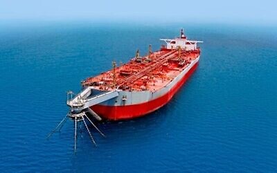 ناقلة النفط "صافر" في صورة غير مؤرخة. 
(Courtesy: Safer Exploration and Production Operations)