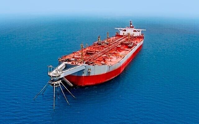 ناقلة النفط "صافر" في صورة غير مؤرخة. 
(Courtesy: Safer Exploration and Production Operations)