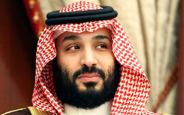 ولي العهد السعودي محمد في قصر السلام في جدة، المملكة العربية السعودية، 24 يونيو، 2019. (AP Photo / Jacquelyn Martin، Pool، File)