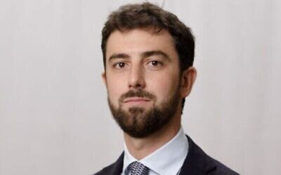 السائح الإيطالي أليساندرو باريني  (35 عاما) من روما، قُتل في هجوم دهس مزعوم في تل أبيب في 7 أبريل، 2023. (Photo via Italian media)