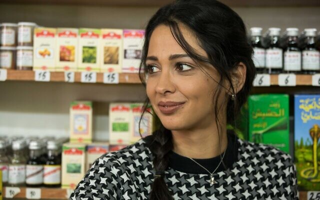 ميساء عبد الهادي في فيلم "تل أبيب على نار". (Courtesy Cohen Media Group)