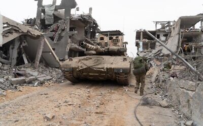 قوات الجيش الإسرائيلي في قطاع غزة، 31 أكتوبر 2023 (Israel Defense Forces)