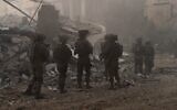 القوات البرية الإسرائيلية تعمل في شمال قطاع غزة، في صورة صدرت للنشر في 6 نوفمبر، 2023. (IDF)