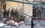 جنود إسرائيليون في قطاع غزة في صورة نشرها الجيش الإسرائيلي في 16 فبراير، 2024. (IDF Spokesperson)
