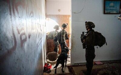قوات الجيش الإسرائيلي تعمل في قطاع غزة في صورة غير مؤرخة تم نشرها في 30 مارس، 2024.  (Israel Defense Forces)