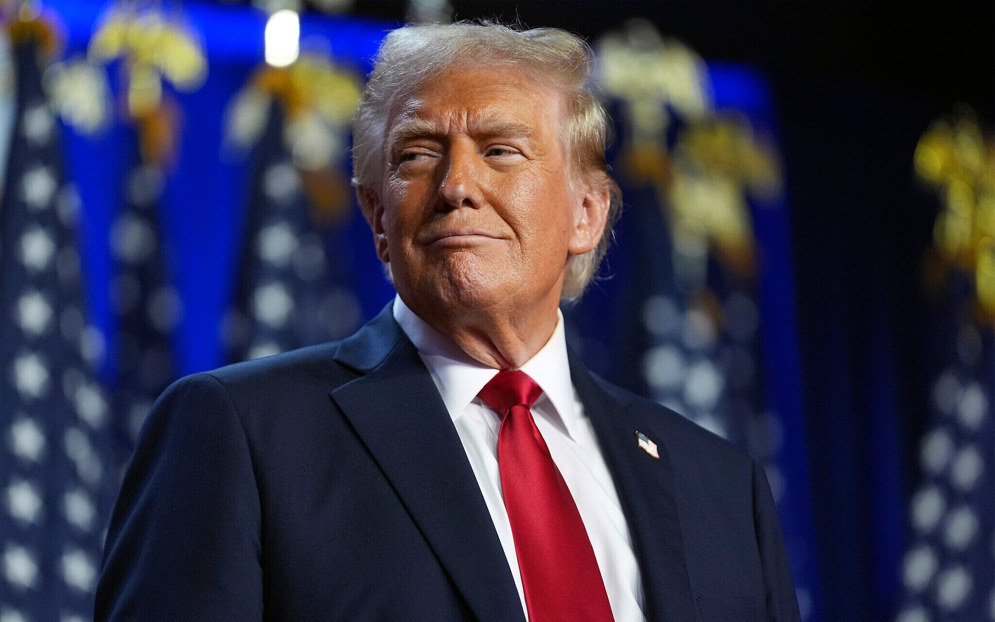 دونالد ترامب في عودة تاريخية إلى البيت الأبيض - تايمز أوف إسرائيل