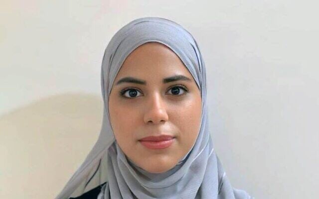 الصحافية الفلسطينية شذى الصباغ في صورة غير مؤرخة. (Social media; used in accordance with Clause 27a of the Copyright Law) الصحافية الفلسطينية شذى الصباغ في صورة غير مؤرخة. (Social media; used in accordance with Clause 27a of the Copyright Law)