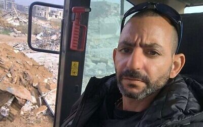 يعكوف أفيتان، مقاول في وزارة الدفاع قُتل في غزة في 28 يناير، 2025. (Courtesy)