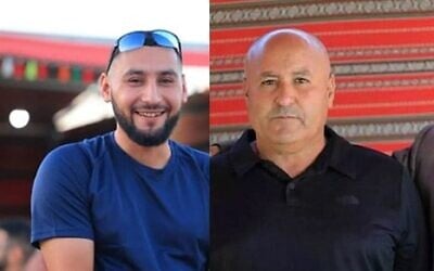 يوسف الزيادنة ونجله حمزة الزيادنة (Courtesy)