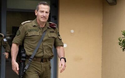 نائب رئيس أركان الجيش الإسرائيلي اللواء أمير برعام، 1 أغسطس، 2024. (IDF)
