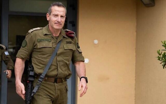 نائب رئيس أركان الجيش الإسرائيلي اللواء أمير برعام، 1 أغسطس، 2024. (IDF)