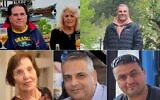 الصف العلوي (من اليسار إلى اليمين): يعكوف وهداسا بيلو، وأوري ليفي؛ الصف السفلي (من اليسار إلى اليمين): ديزي يتسحاقي، وداني أفراهم، وإيغور فرادكين. قُتلوا جميعا في هجمات صاروخية باليستية إيرانية على مدينتي بيتاح تيكفا وحيفا في 16 يونيو 2025.  (Social media, used in accordance with Clause 27a of the Copyright Law)