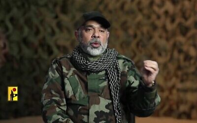 القائد العسكري لحزب الله هيثم علي الطبطبائي، في لقطات غير مؤرخة نشرتها الجماعة بعد وفاته في 23 نوفمبر/تشرين الثاني 2025. (Hezbollah Media Office)
