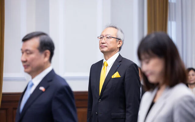 نائب وزير الخارجية التايواني فرانسوا وو، في سبتمبر 2024. (CC-BY-Liu Shu fu / Office of the Taiwanese President, Flickr) نائب وزير الخارجية التايواني فرانسوا وو، في سبتمبر 2024. (CC-BY-Liu Shu fu / Office of the Taiwanese President, Flickr)