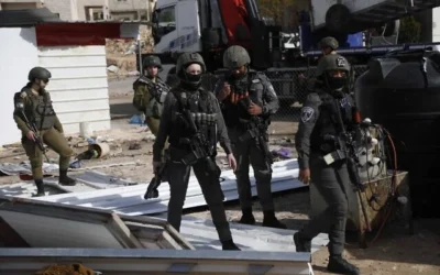 صورة توضيحية: قوات الجيش الإسرائيلي خلال عملية عسكرية في الضفة الغربية، 31 ديسمبر 2025. (Wisam Hashlamoun/Flash90)