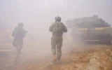 قوات الجيش الإسرائيلي من اللواء 769 "حيرام" تعمل في جنوب لبنان، في صورة وزعها الجيش في 29 مارس 2026. (Israel Defense Forces)