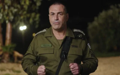 رئيس أركان الجيش الإسرائيلي إيال زمير يتحدث في بيان مصور، 21 مارس 2026. (Israel Defense Forces) رئيس أركان الجيش الإسرائيلي إيال زمير يتحدث في بيان مصور، 21 مارس 2026. (Israel Defense Forces)