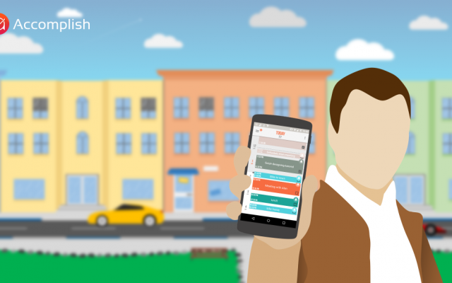 The Accomplish app (Courtesy)