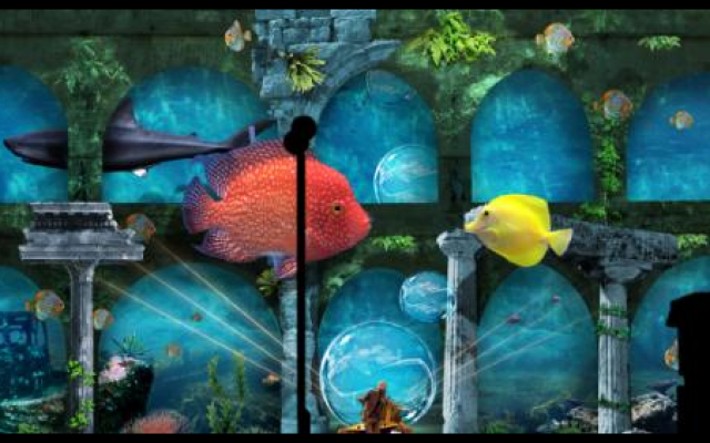 Illustrative: Clear by Malki Shem-Tov (Courtesy Jerusalem Festival of Light, 2012/File)