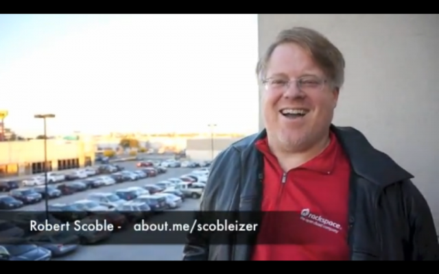 Robert Scoble (photo credit: YouTube screenshot) Robert Scoble (photo credit: YouTube screenshot)