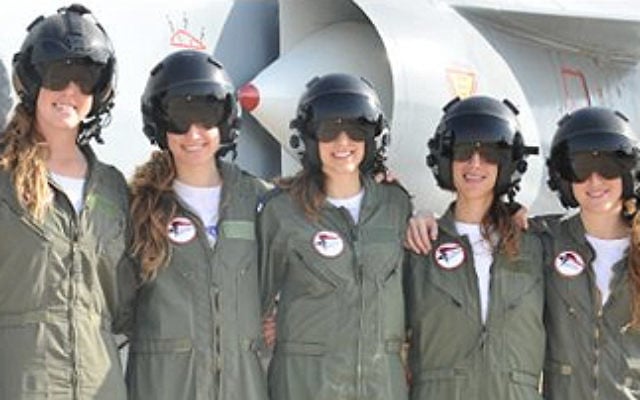 Female graduates of the IAF's 163rd flight school course (photo credit: ©️ IDF Flickr/CC BY-NC)