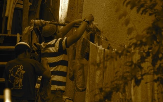 John Kerry would have a heart attack if he saw this illegal washing line.