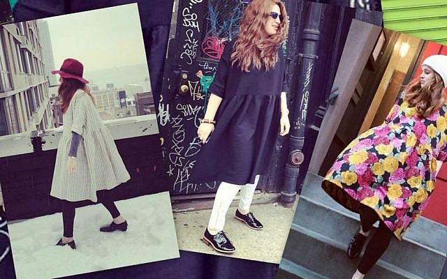 Designs by Mimu Maxi such as these are attracting modesty-conscious fashionistas from a variety of religious communities. (Courtesy)