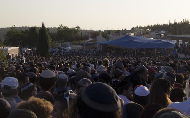 Jews of every stripe gathered at the funeral for Eyal Yifrach, Gil-Ad Shaar & Naftali Frankel, the boys who united a nation through their loss. Photo credit, Laura Ben-David Jews of every stripe gathered at the funeral for Eyal Yifrach, Gil-Ad Shaar & Naftali Frankel, the boys who united a nation through their loss. Photo credit, Laura Ben-David