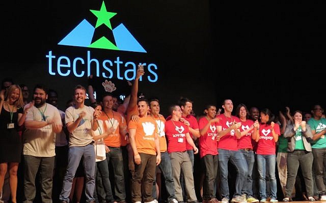 A Techstars Demo Day event for start-ups, September 17, 2015 (Courtesy)