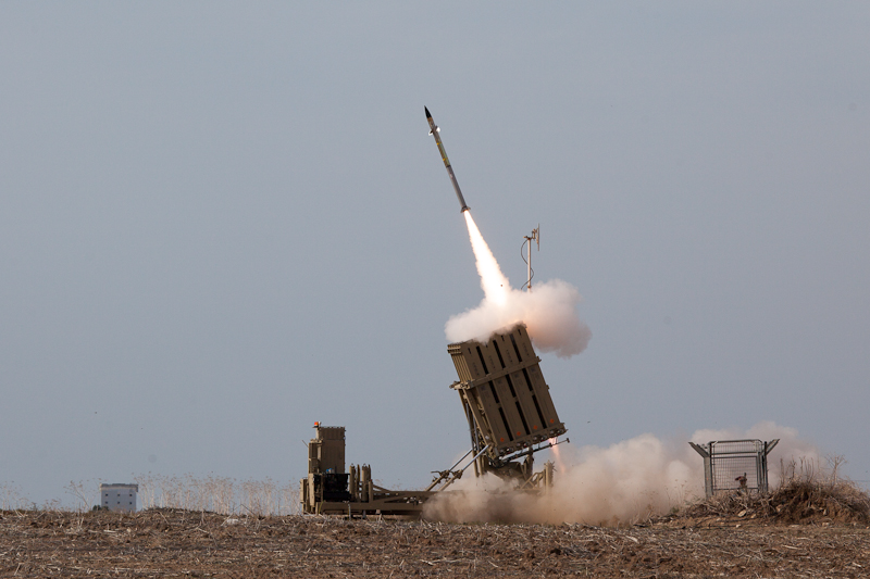 Israel Defense Forces - Iron Dome in action Iron Dome Intercepts Rockets from the Gaza Strip