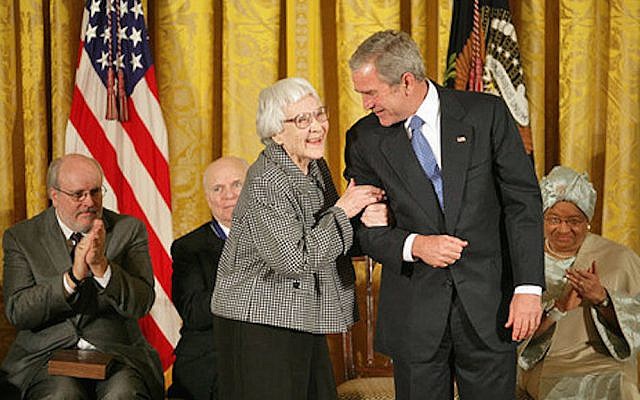 The late author Harper Lee receiving the Presidential Medal of Freedom in 2007 (White House / Eric Draper) The late author Harper Lee receiving the Presidential Medal of Freedom in 2007 (White House / Eric Draper)