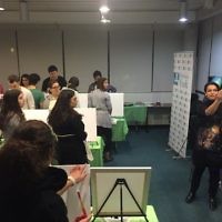 Tanya Zbili directing the class