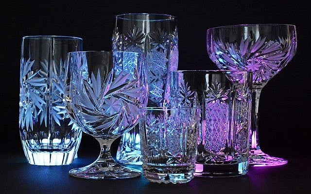 Crystal Illuminated Crystal Glasses Glass