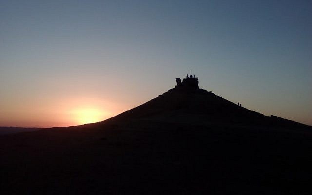 Har Hagamal at sunset (all photos - Bill Slott)