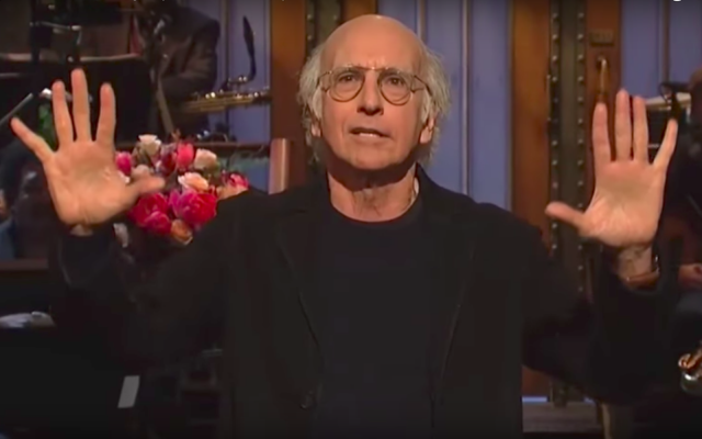 Larry David SNL Monologue, November 4, 2017 (YouTube screen capture)