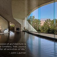 Bob Hope Residence. Architect: John Lautner