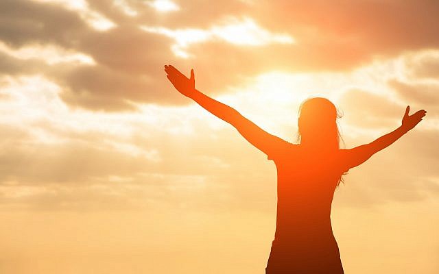 Illustrative: Silhouette of woman praying (iStock)
