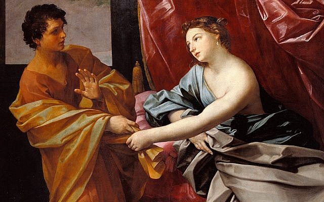 Joseph and Potiphar's Wife, by Guido Reni 1630. (Wikipedia)