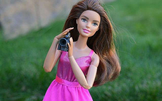 Contemporary Barbie. (Melody Barron, via the National Library of Israel)
