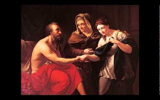 Bilhah and Rachel, from reading of Genesis, chapter 30. (YouTube)