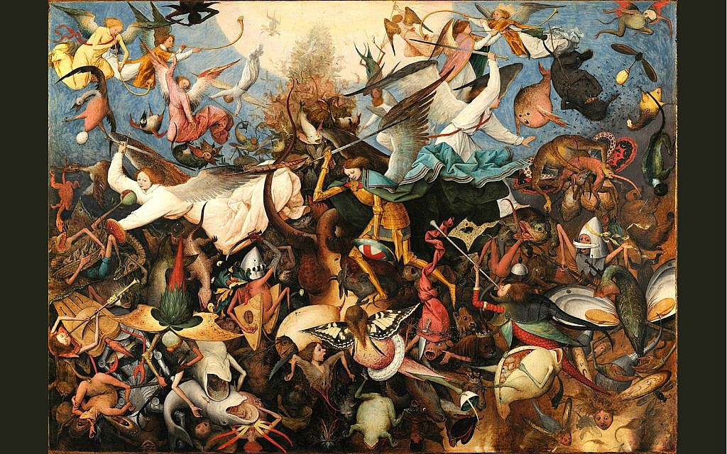 "The Fall of the Rebel Angels" by Pieter Bruegel the Elder (Cc)