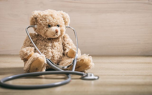 Illustrative. Teddy bear with stethoscope. (iStock)
