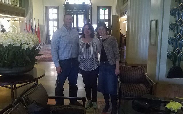 With Ari Fuld z"l at the King David Hotel