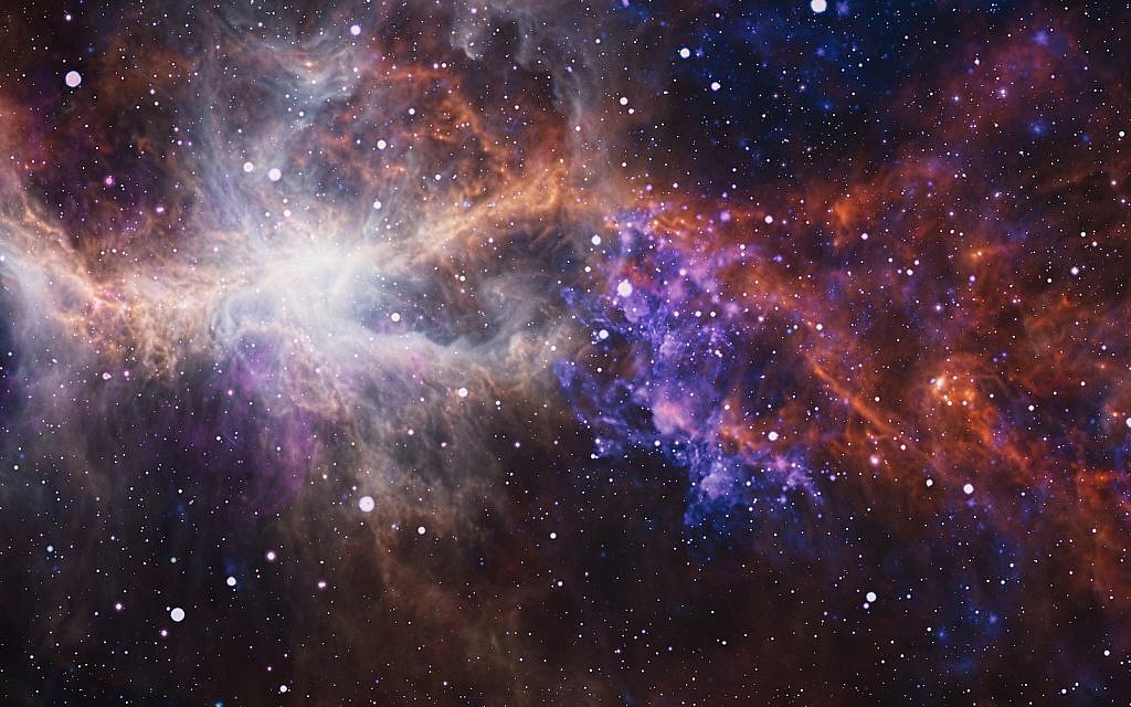 Space many light years far from the Earth. (via iStock -- Elements of this image furnished by NASA images)
