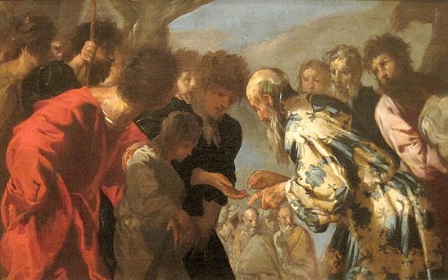 Joseph Sold by His Brothers, by Francesco Maffei, c. 1657-8. (Wikimedia Commons)