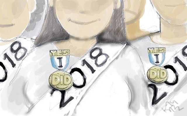 The bravest thing I did this year
Illustration by Avi Katz The bravest thing I did this year
Illustration by Avi Katz