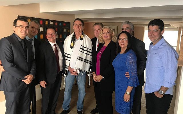 Faith leaders and president-elect of Brazil.