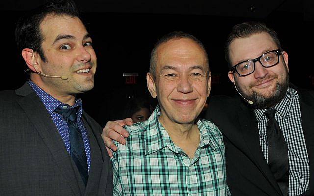 Jamie Elman, Gilbert Gottfried and Eli Batalion